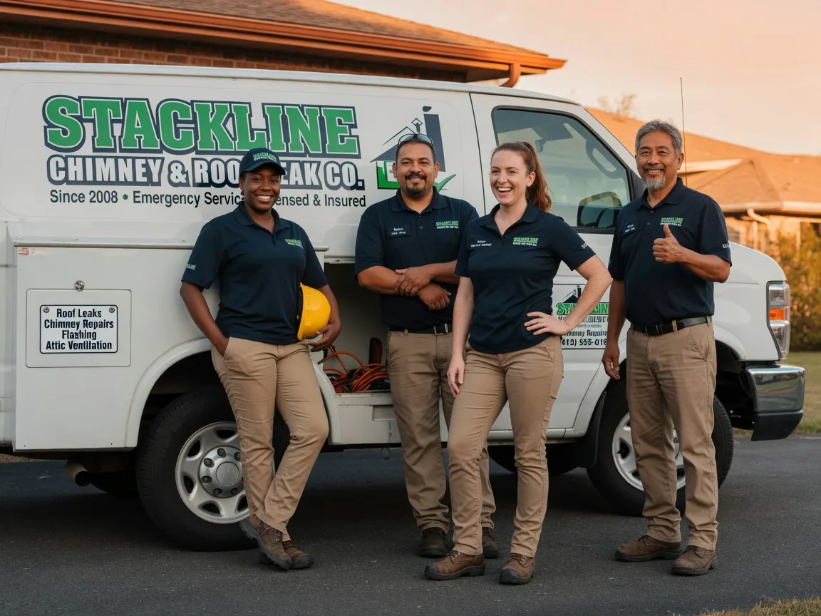 Chimney flashing repair company in Marengo, OH